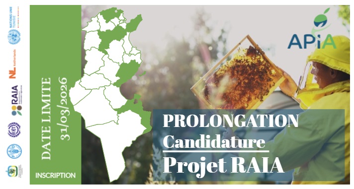 Projet RAIA – Prolongation du délai de candidature